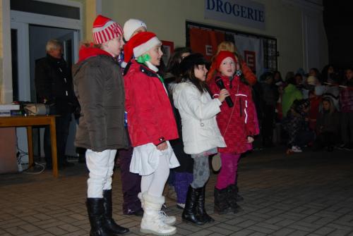 Rozsvícení vánočního stromu 2012